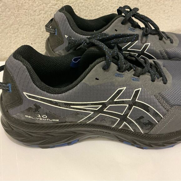 Asics Men\'s GEL-Venture 10 Trail Running Sneakers from Finish Line 11 extra wide main image 9